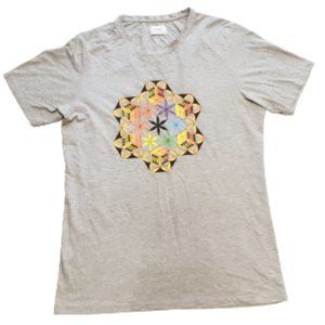 KOTN Geometric Patterned Short Sleeve T-Shirt | XL